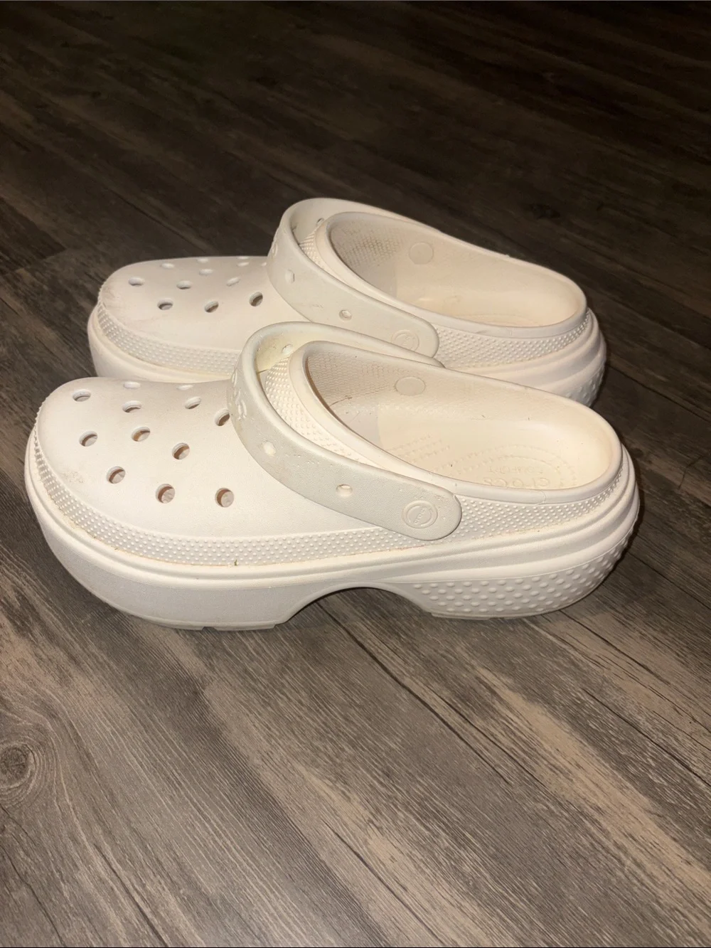 CROCS Womens STOMP CLOG woman’s 12.5 men’s 11